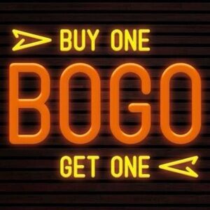 🪩BOGO sale!!!!!! Buy one get one of equal or lesser value, free!